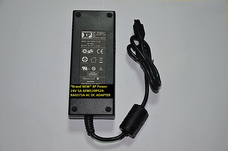 *Brand NEW* XP Power 24V 5A AFM120PS24-XA0375A AC DC ADAPTER